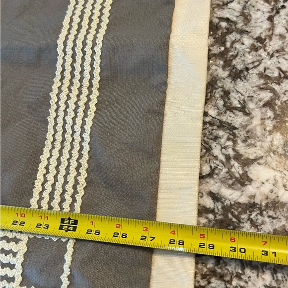 6 Piece Madison Park King Size Duvet Comforter Bedding Set Gray White Home Decor - Picture 13 of 16